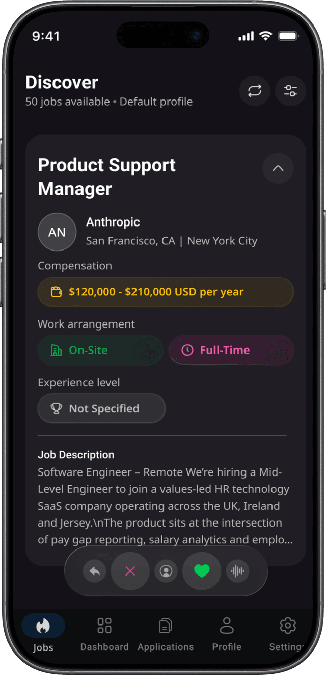 Scout App - Job Details